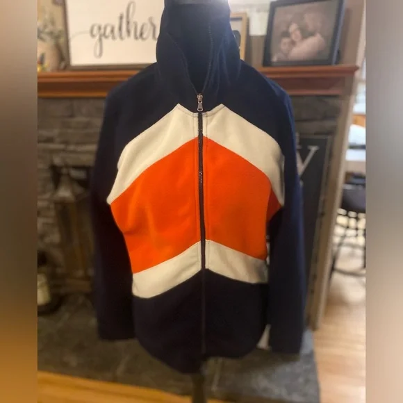 VTG Lauren Ralph Lauren Active Colorblock Fleece - Picture 1 of 7